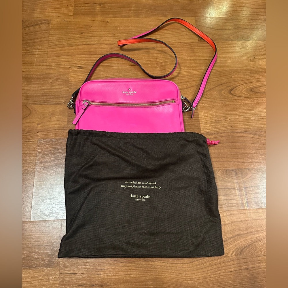 Kate Spade Vibrant Pink Crossbody Bag